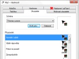 THomas cursors - nastavení